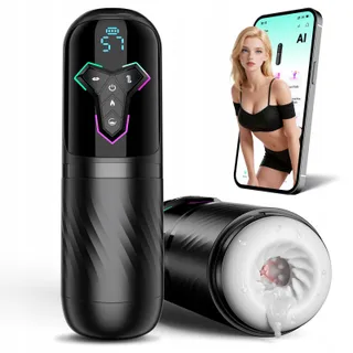 AI-Interactie Masturbator 10 Trillen 7 Telescoop 5 Zuigstanden