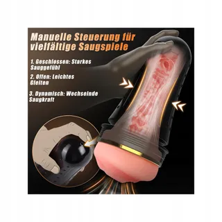 VIJISA Realistische Masturbator 3D Textuur Elastisch — miniatuur 4