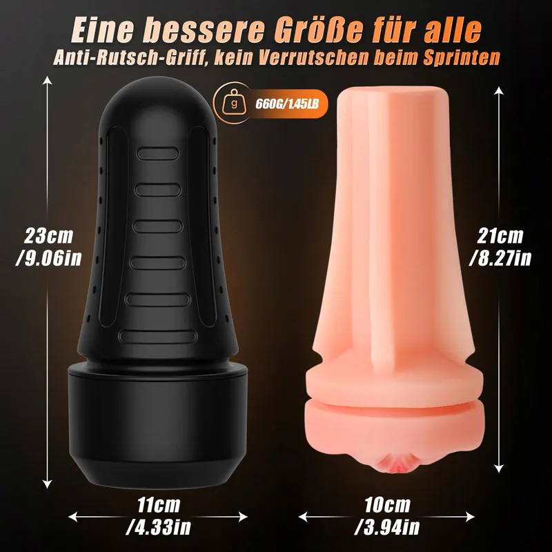VIJISA Realistische Masturbator 3D Textuur Elastisch — foto 6