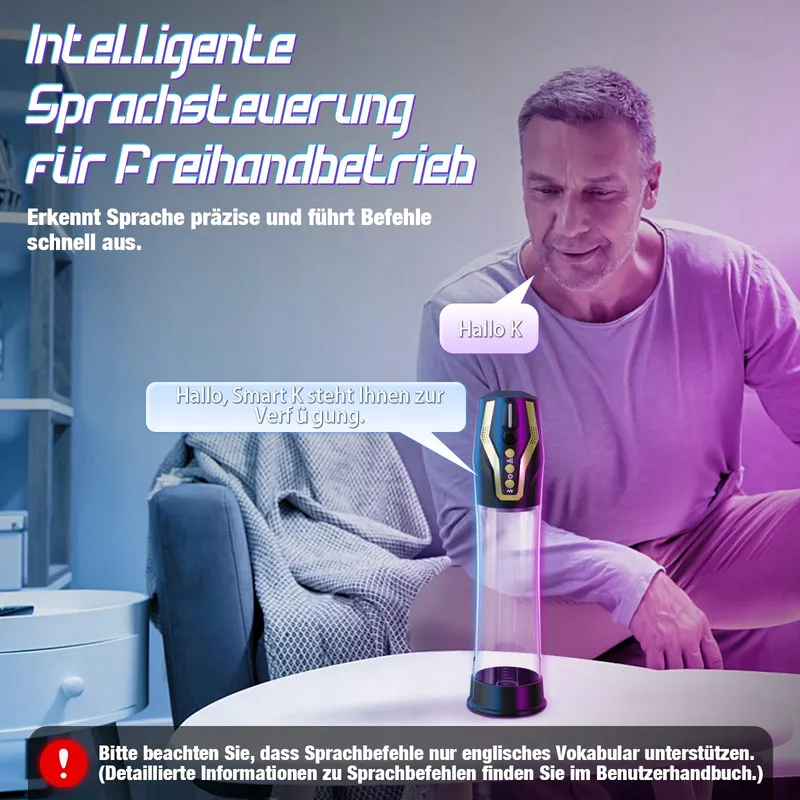 Elektrische Penispomp voor Mannen met Spraakfunctie — foto 2