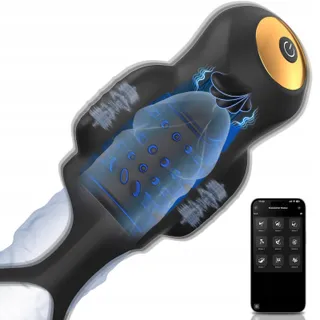 KEXYZ Masturbator Vibrator Eikel Stimulator 9 Standen V1