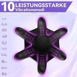 Elektrische Masturbator 10 Vibratiestanden Penisstimulatie — miniatuur 2