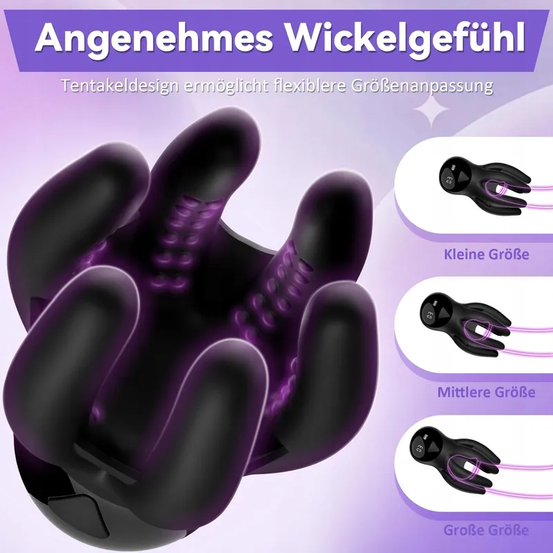 Elektrische Masturbator 10 Vibratiestanden Penisstimulatie — foto 3