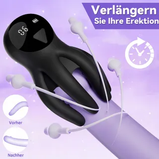 Elektrische Masturbator 10 Vibratiestanden Penisstimulatie — miniatuur 4