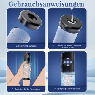 Elektrische Penispomp 9 Trainingsmodi Voor Mannen — miniatuur 6