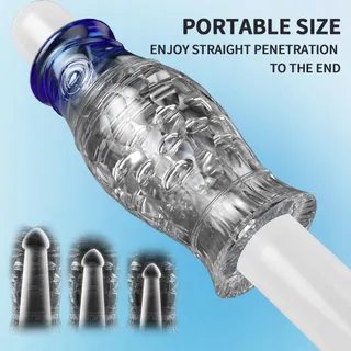 Realistische Masturbator 3D Vagina Klitoris Anaal Trainer — miniatuur 4