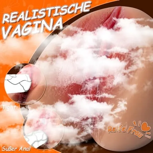 DEFOMY Realistische Masturbator Siliconen Dubbel Kanaal — foto 2
