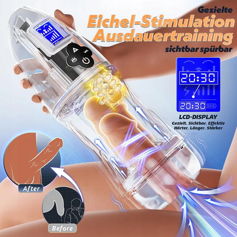 Elektrische Masturbator 7 Zuigstanden 10 Vibraties — foto 5