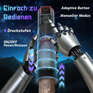 HIVEFUN Erectiepomp 6 Zuigniveaus — miniatuur 5