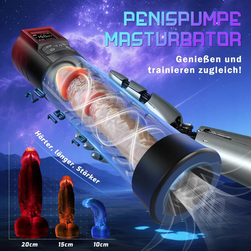 HIVEFUN Erectiepomp 6 Zuigniveaus — foto 8