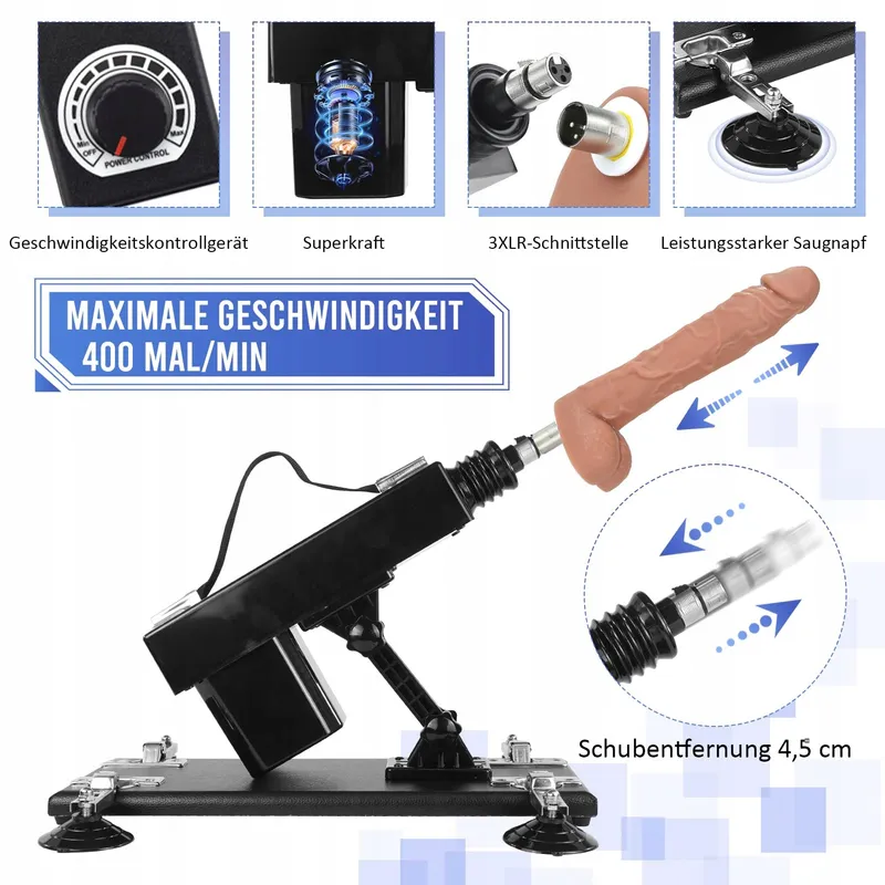ANNGEOK Automatische Sekmachine met Dildo — foto 5