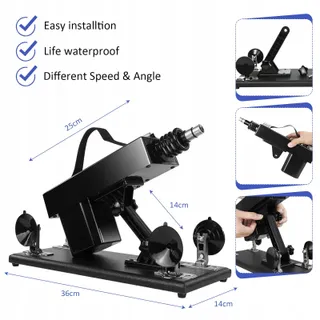 ANNGEOK Automatische Sekmachine met Dildo — miniatuur 4