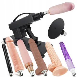 ANNGEOK Automatische Sekmachine met Dildo — miniatuur 1