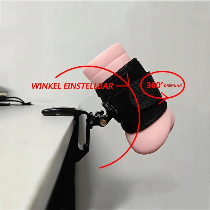 HANDS FREE Houder Masturbator Standaard Erotisch Speelgoed Mannen — foto 3