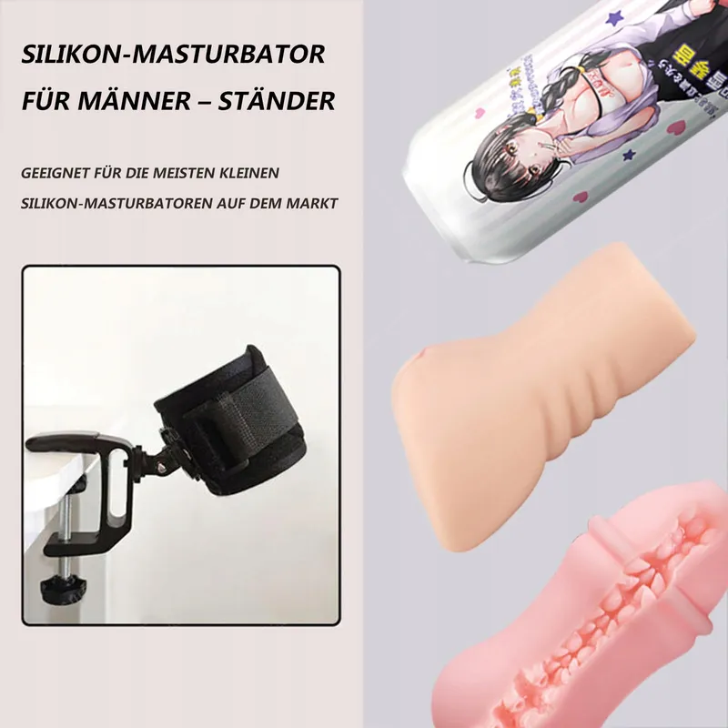 HANDS FREE Houder Masturbator Standaard Erotisch Speelgoed Mannen — foto 5