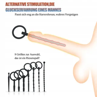 BDSMJOY Set 8 Urethradilatoren Siliconen — miniatuur 4