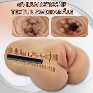 MIKYMIKY Masturbator Mannen Realistisch Design Hoogwaardig TPE — miniatuur 2