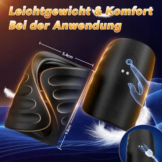 APP Vibrator voor Mannen 9 Vibratiestanden Masturbator — miniatuur 6