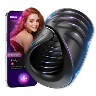 APP Vibrator voor Mannen 9 Vibratiestanden Masturbator — miniatuur 1