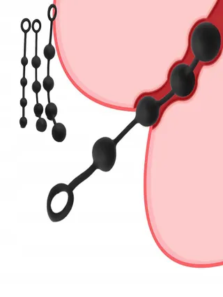 QIYASEX Silicone Anale Kralen voor Seksuele Stimulatie — miniatuur 7