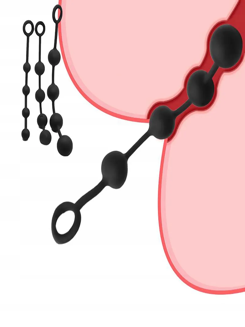 QIYASEX Silicone Anale Kralen voor Seksuele Stimulatie — foto 7