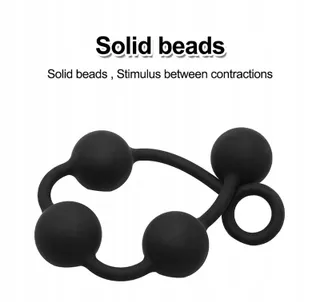QIYASEX Silicone Anale Kralen voor Seksuele Stimulatie — miniatuur 4