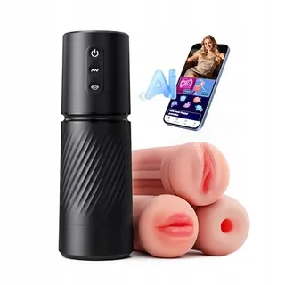 TAUARA Masturbator AI 3 Inzetstukken 10 Vibratie 10 Zuigen