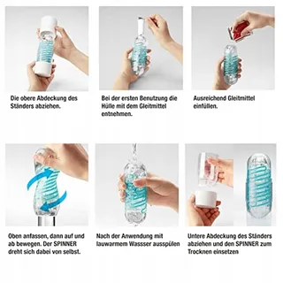 TENGA Spinner Herbruikbare Masturbator Rood 1 Stuk — miniatuur 6