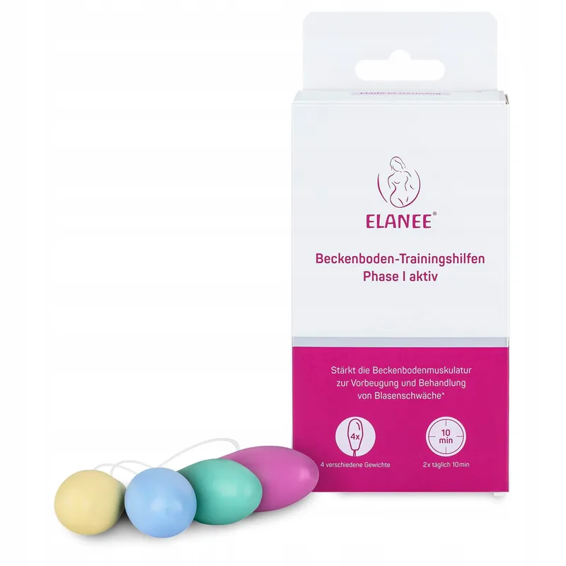 ELANEE Bekkenbodemtrainer Set 4 Conussen Fase I — foto 1