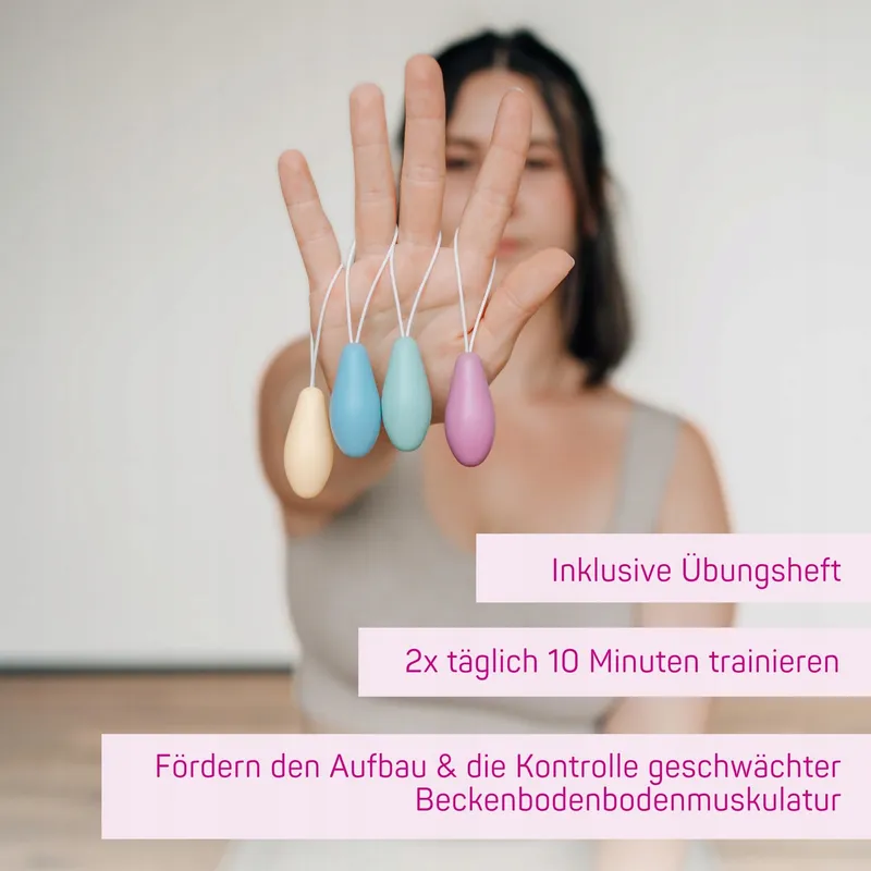 ELANEE Bekkenbodemtrainer Set 4 Conussen Fase I — foto 3