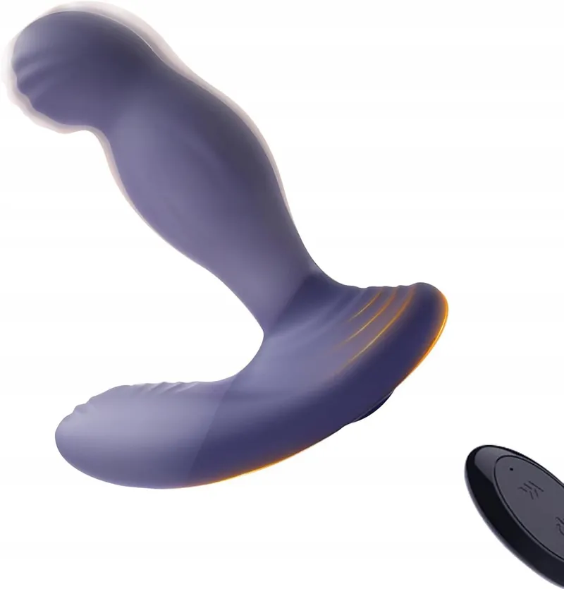 BDSMYEE Anale Vibrator Afstandsbediening 10 Standen 360° Rotatie — foto 1