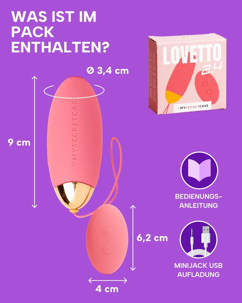 MYSECRETCASE Liefdesballen Vibrator 9 Standen Waterdicht — foto 5