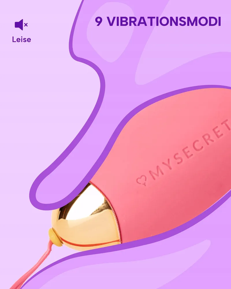 MYSECRETCASE Liefdesballen Vibrator 9 Standen Waterdicht — foto 2
