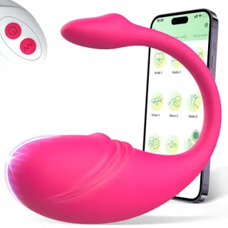 VIBRATOR met Afstandsbediening Set voor Vrouwen Stil Roze Clitoris