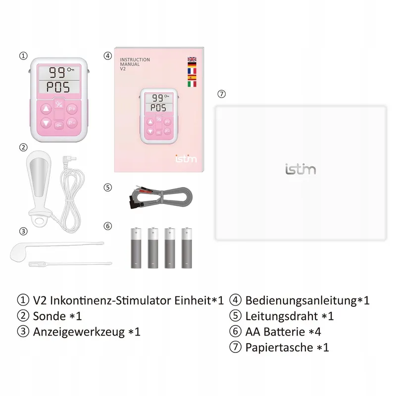 ISTIM V2 Kegeltrainer Incontinentiestimulator EMS Vrouwen — foto 6