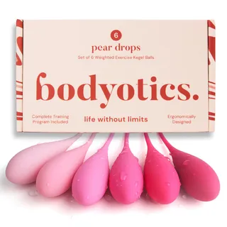BODYOTICS Bekkenbodemtrainer Vrouwen Kegel Set 6-delig