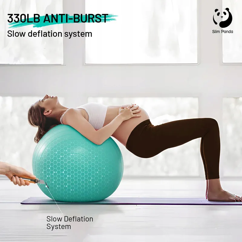 SLIM PANDA Pindabal Yoga Revalidatie 100x50cm Anti-burst — foto 8