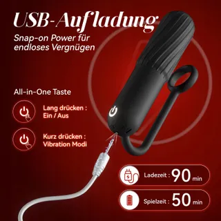Vibratorset G-Punt Clitoris Anaal voor Paren — miniatuur 5