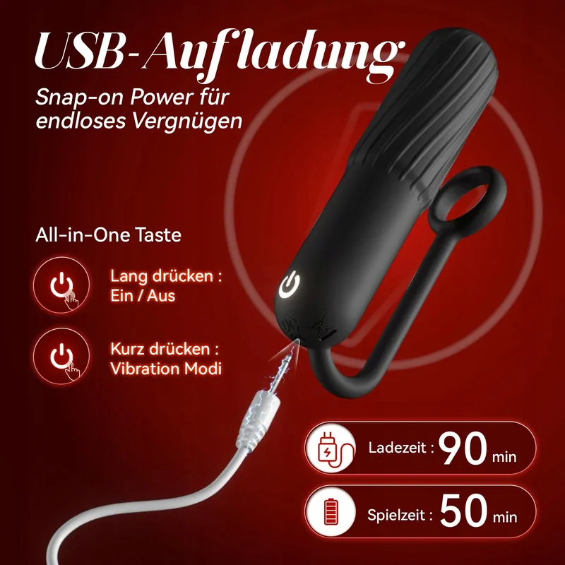 Vibratorset G-Punt Clitoris Anaal voor Paren — foto 5