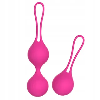 KEGELTRAINER voor Vrouwen met Ballen Bekkenbodemspieren Roze — miniatuur 1