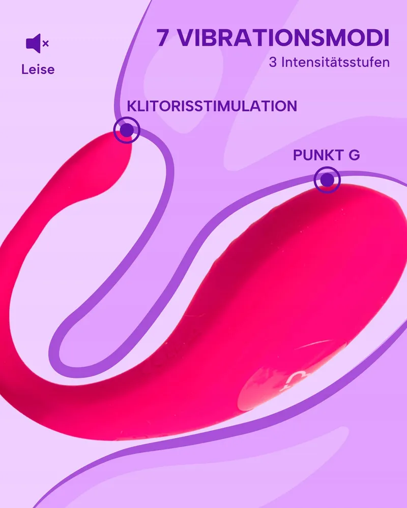 MYSECRETCASE Vibrator 7 Standen 3 Intensiteiten Kegeltrainer Roze — foto 2