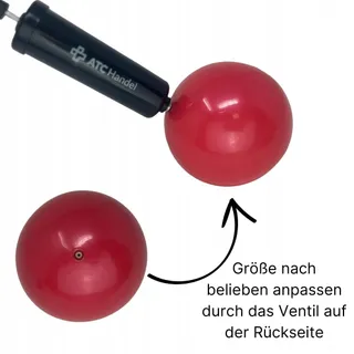 ATC HANDELS GMBH Gewichtsbal 1kg Yoga Pilates Revalidatie — miniatuur 3