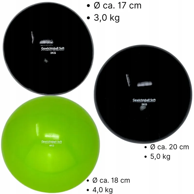 ATC HANDELS GMBH Gewichtsbal 1kg Yoga Pilates Revalidatie — foto 5