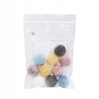 NBEADS Natuurlijke Lavaparels 15,5mm Aromatherapie Kettingen — miniatuur 7