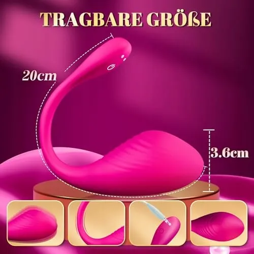 APP VIBRATOR Vrouwen 9 Standen Speelgoed voor Paren — foto 4
