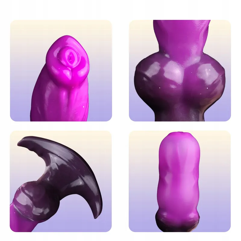 MONSTER Opblaasbare Fantasy Knot XXL Anale Dildo Mannen Vrouwen — foto 5