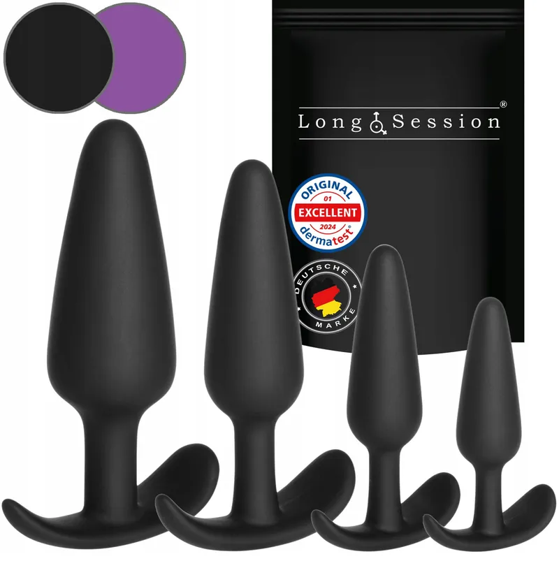 DAS ORIGINAL Siliconen Anale Pluggenset — foto 1