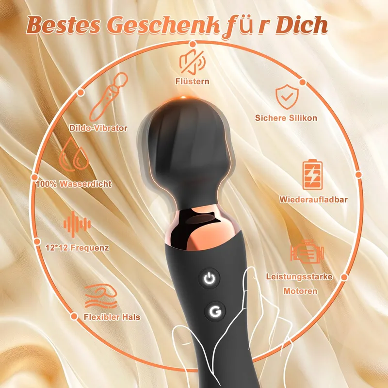DYNAVIGOR Vibrator voor Vrouwen en Koppels 12 Standen Siliconen — foto 7