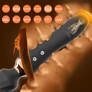 DYNAVIGOR Vibrator voor Vrouwen en Koppels 12 Standen Siliconen — miniatuur 3