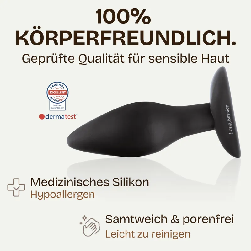 ANALPLUG Siliconen Set Vrouwen Mannen Drie Maten — foto 3